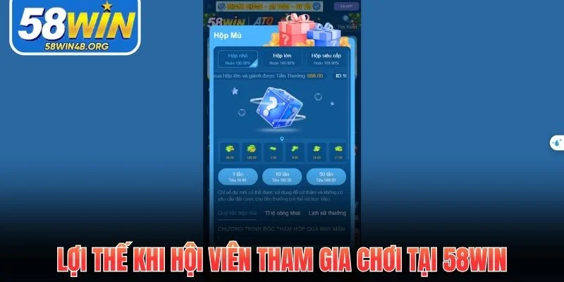 OD Gaming 58Win - Trải Nghiệm Game Online Chuyên Nghiệp 2 loi the khi hoi vien tham gia choi tai 58win